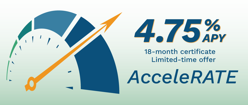 4.75% APY 18-month certificate special