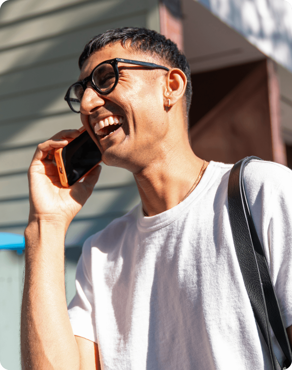 man on phone call