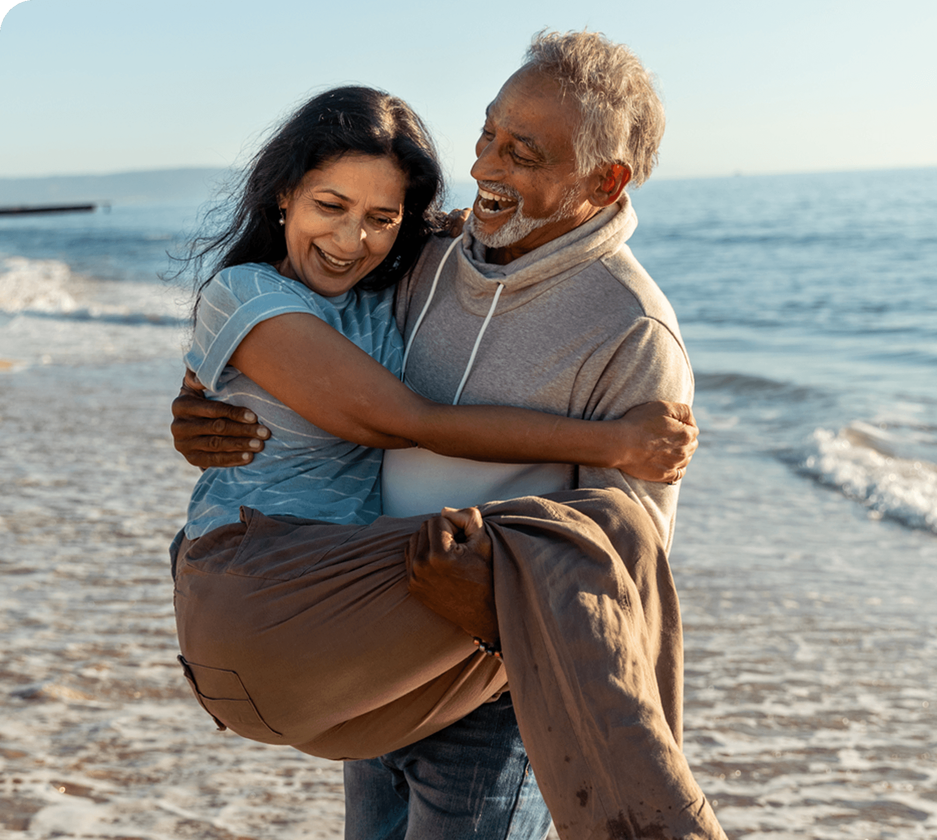 Couple on the beach